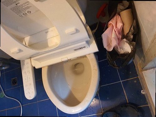 종로구 하수구막힘 내시경 카메라로 배관 내부를 확인하는 장면
