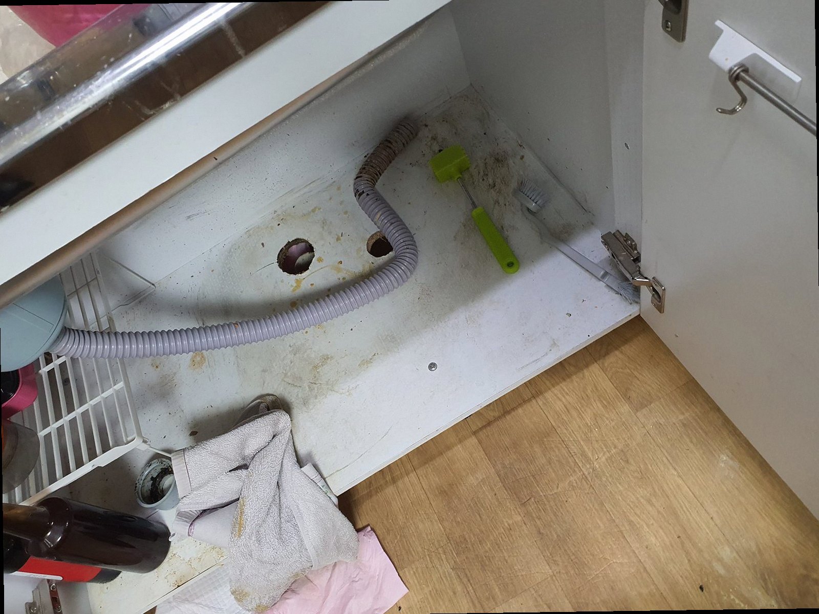 포천 하수구막힘 배관 내부를 확인하는 내시경 카메라 장비