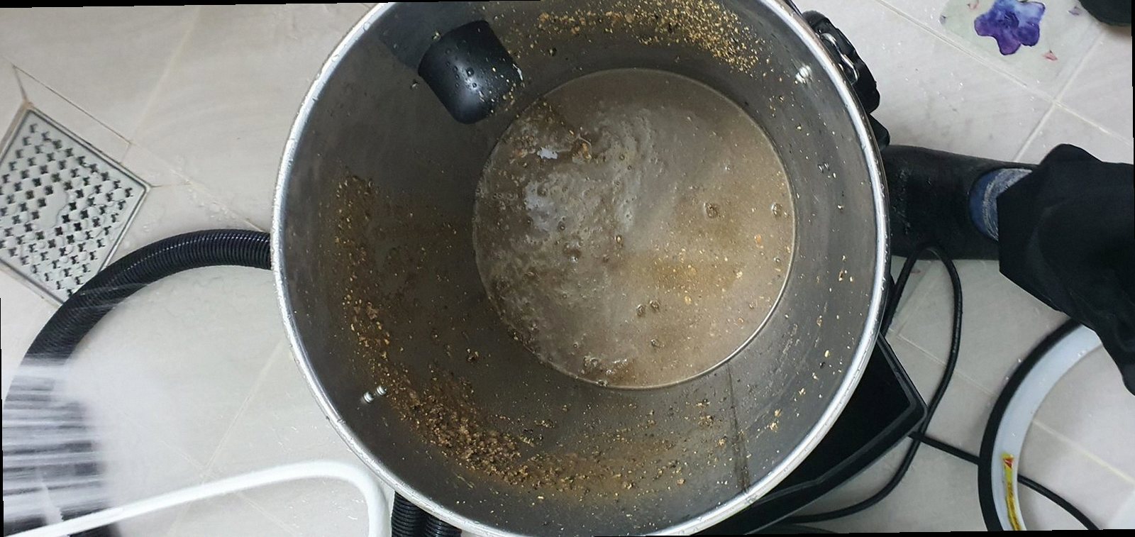 병점구 하수구막힘 배관 내부 점검과 막힘 위치 확인을 위한 내시경 카메라 장비